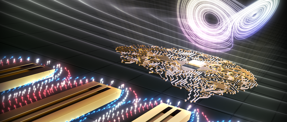 EDGE-OF-CHAOS LEARNING ACHIEVED BY IONIC NANOARCHITECTONICS